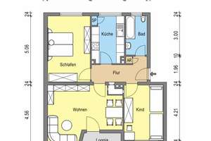 Gut geschnittene 3-Zimmer-Wohnung in Sanierung – Rheinstr. 7A, 55116 Altstadt, Mainz – Vorschaubild 5