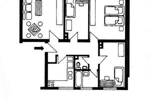 Gemütliche 4-Zimmer-Wohnung mit Balkon – Heiligenbergstraße 37, 34134 Süsterfeld, Kassel – Vorschaubild 3