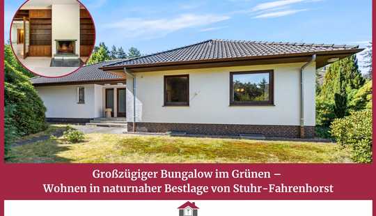 Bild von Großzügiger Bungalow im Grünen – Wohnen in naturnaher Bestlage von Stuhr-Fahrenhorst