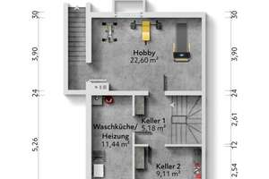REIHENECKHAUS MIT CHARME, GARTEN, DOPPELGARAGE & VIEL PLATZ FÜR DIE FAMILIE IN GILCHING  – Die vollständige Adresse der Immobilie erhältst du vom Anbieter., 82205 Gilching – Vorschaubild 28