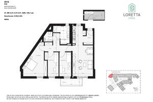 Elegante 4-Zimmer-Wohnung mit Balkon und vielseitiger Raumaufteilung – Martinstr. 42a, 40223 Bilk, Düsseldorf – Vorschaubild 22