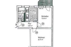***WOHNEN im LUTHERVIERTEL mit Balkon *** – Lutherstraße 20, 9126 Chemnitz – Vorschaubild 6