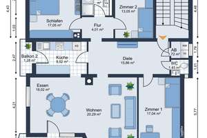 Büchenbronn:
Hochwertige 4 Zimmer-Wohnung in guter ruhiger Aussichtslage – Die vollständige Adresse der Immobilie erhältst du vom Anbieter., 75180 Büchenbronn, Pforzheim – Vorschaubild 18