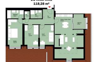 *** Dachgeschosstraum .. Wohnen in der "Parkstadt Leipzig" *** WE A8.17 - ZEIT FÜR MEHR – Margaretha-Rothe-Straße 21, 4289 Meusdorf, Leipzig – Vorschaubild 14