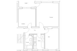 Naabstr. 22, 1 R - 3 Zimmer Wohnung mit Tageslichtbad und Loggia. Anmietung nur mit WBS möglich!! – Naabstr. 22, 38120 Weststadt, Braunschweig – Vorschaubild 3