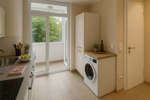 Küchenloggia und Balkon in Stuttgart- Ost – Die vollständige Adresse der Immobilie erhältst du vom Anbieter., 70186 Gänsheide, Stuttgart – Vorschaubild 3