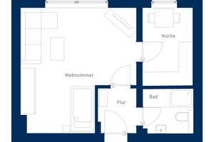 Modernisierte 1-Zimmer-Wohnung in zentraler Lage von Krefeld – Die vollständige Adresse der Immobilie erhältst du vom Anbieter., 47800 Bockum, Krefeld – Vorschaubild 13