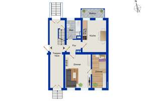 Charmante, bezugsfreie 1,5-Zimmer-Wohnung mit Balkon in bester Lage von Berlin-Mitte! Denkmalschutz – Die vollständige Adresse der Immobilie erhältst du vom Anbieter., 10119 Mitte (Ortsteil), Berlin – Vorschaubild 10