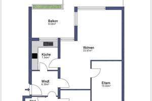 Exklusive, kernsanierte Eigentumswohnung mit Waldlage & Top-Infrastruktur – 103 m² – Die vollständige Adresse der Immobilie erhältst du vom Anbieter., 86179 Haunstetten-Nord, Augsburg – Vorschaubild 9
