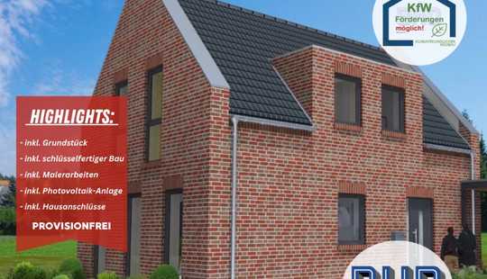 Bild von Raumwunder - TOP KfW-55-Neubau-Einfamilienhaus mit PV - bezugsfertig
