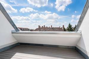 Dachgeschoss-Maisonette ** Neubau am Park ** Süd-Terrasse ** Einbauküche ** Lift – Beuchaer Straße 17, 4318 Anger-Crottendorf, Leipzig – Vorschaubild 7