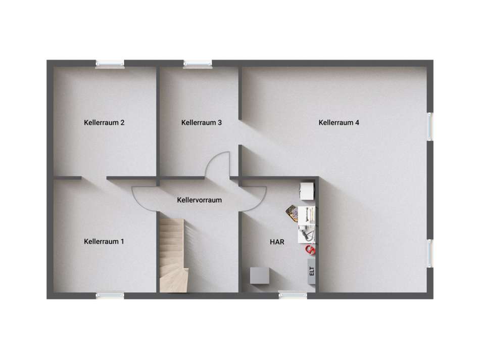 Grundriss SW Nutzkeller