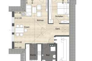 Lichtdurchflutete 2,5-Zimmer Mietwohnung in Rinnen! 
-Mit Einbauküche, Stellplatz und Balkon- – Die vollständige Adresse der Immobilie erhältst du vom Anbieter., 74545 Michelfeld – Vorschaubild 22