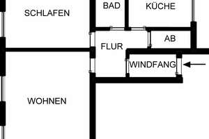 Wuppertal-Barmen, Fußgängerzone Werth!  2 Zimmer Wohnung – Heubruch 6, 42275 Barmen, Wuppertal – Vorschaubild 2
