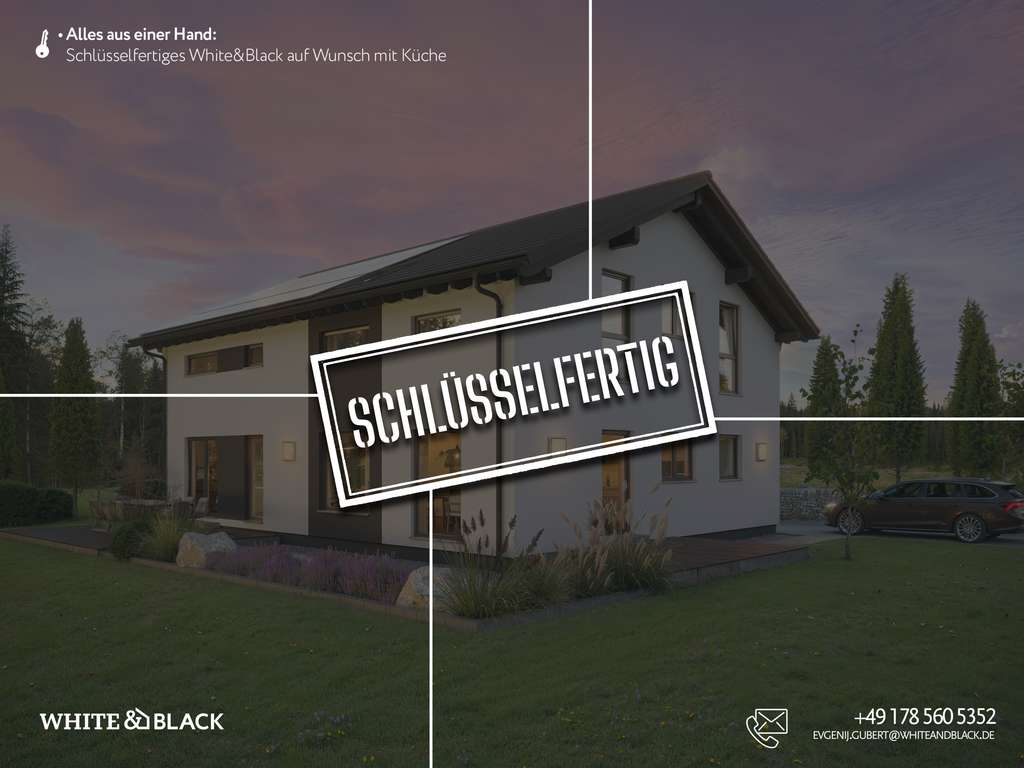 Immobilie in Kroppach - Alles auf BLACK – EINZUGSFERTIG geplant - Bild 0