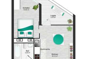 Herzschlag St. Pauli: 1,5-Zimmerwohnung mit Balkon & Weitblick – Reeperbahn 157, 20359 Sankt Pauli, Hamburg – Vorschaubild 8