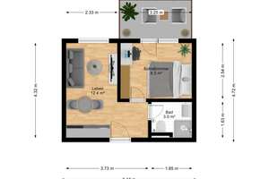 Zwei Zimmer Möbliert, Berlin Mitte – Köpenicker Str. 55, 10179 Mitte (Ortsteil), Berlin – Vorschaubild 22