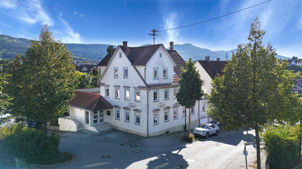 Immobilie in Balingen - Gastronomie trifft Wohnen: vielseitige Immobilie in 72336 Balingen-Frommern - Bild 0