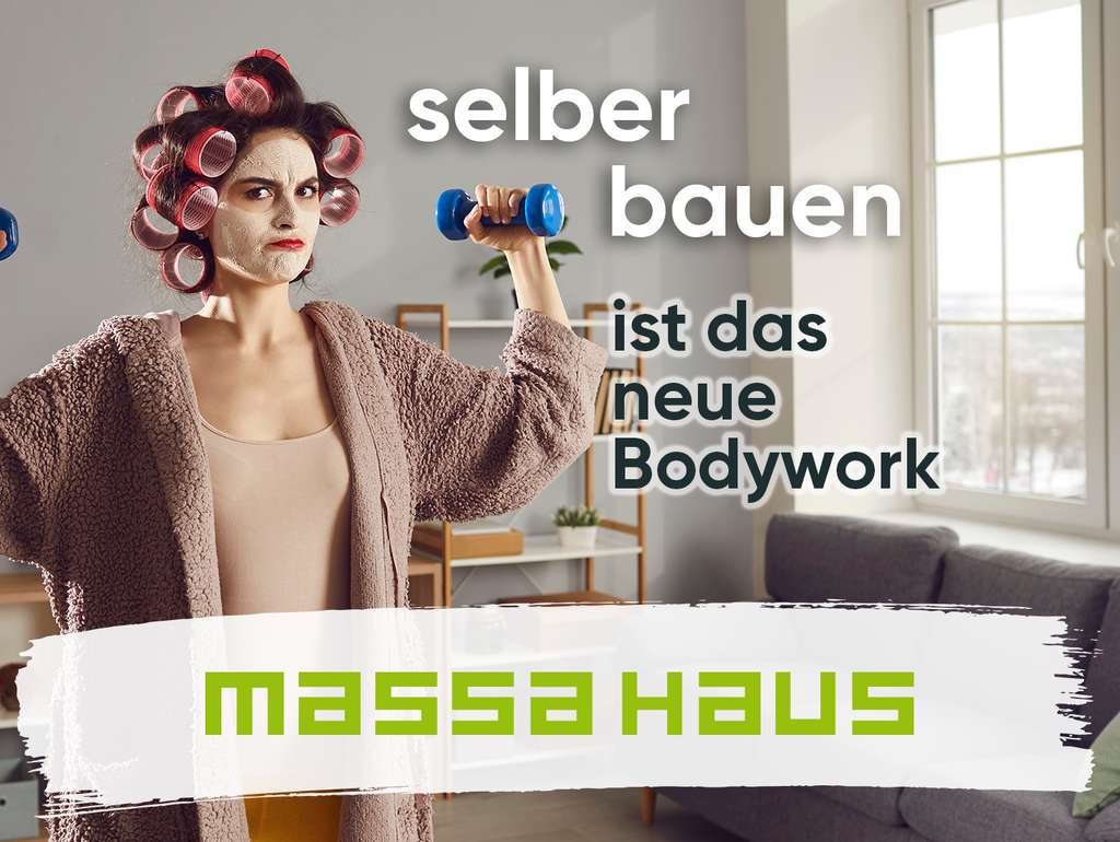 Bauen ist das neue Bodywork. 💪 jetzt Traumhaus planen | massa Ausbauhaus „LifeStyle 14.02 S“