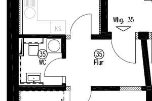 Helle und freundliche Maisonette Wohnung mit Einbauküche und Balkon in beliebter Wohnlage – Zweinaundorfer Str. 14, 4318 Anger-Crottendorf, Leipzig – Vorschaubild 10