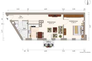 Traumhafte 2-Zimmer-Wohnung in Stadtfeld Ost – Olvenstedter Straße 65, 39108 Stadtfeld Ost, Magdeburg – Vorschaubild 12