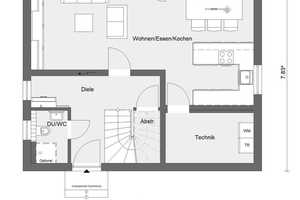 Effizienzhaus-Neubau von SchwörerHaus, 120 m² – Uecker-Randow (Kreis) – Vorschaubild 3