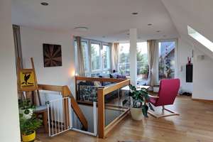 Über den Dächern des Pauliviertels – 3,5 Zimmer Maisonettewohnung mit Dachterrasse