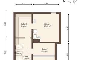 Komfortables Reihenmittelhaus mit separatem Gartengrundstück und Garage in Magdeburg-Salbke – Die vollständige Adresse der Immobilie erhältst du vom Anbieter., 39122 Salbke, Magdeburg – Vorschaubild 13