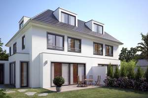 Walmdach-Doppelhaushälfte in Großhadern - bereits 50 % reserviert !