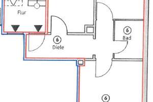 Renovierte 2 Zimmer Wohnung im Zentrum von Ludwigshafen