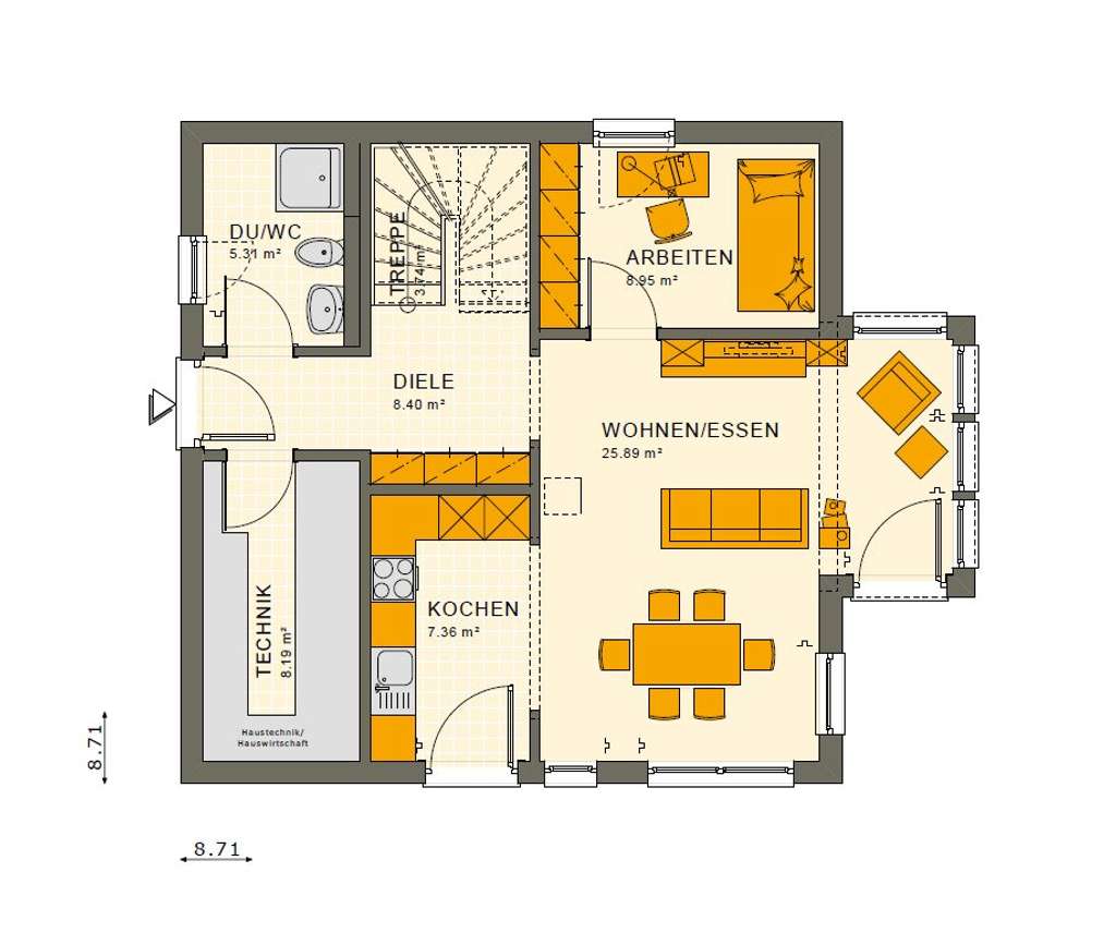Immobilie in Mertesdorf - Nachhaltig und energieeffizient bauen mit Living Haus - Bild 2