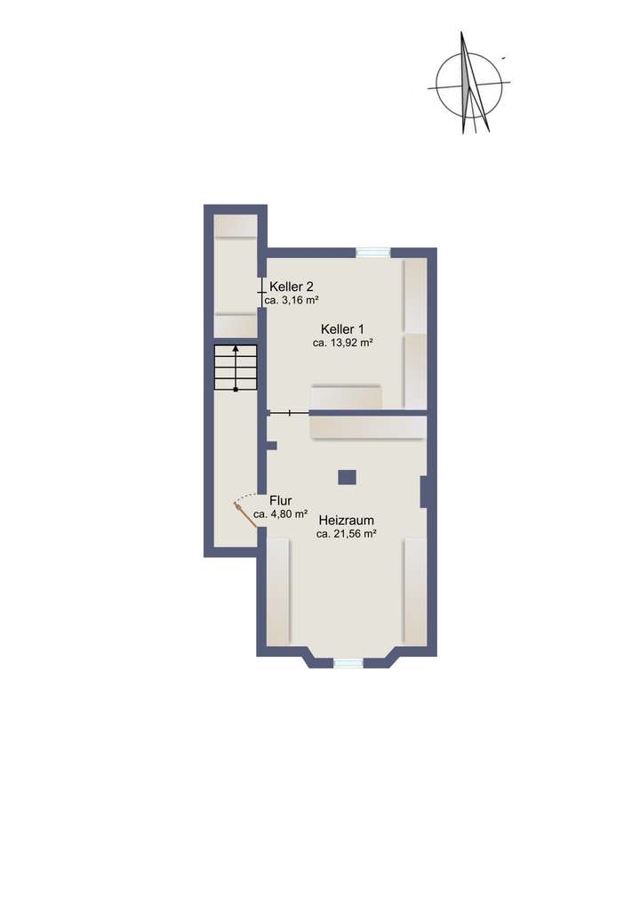Grundriss Keller