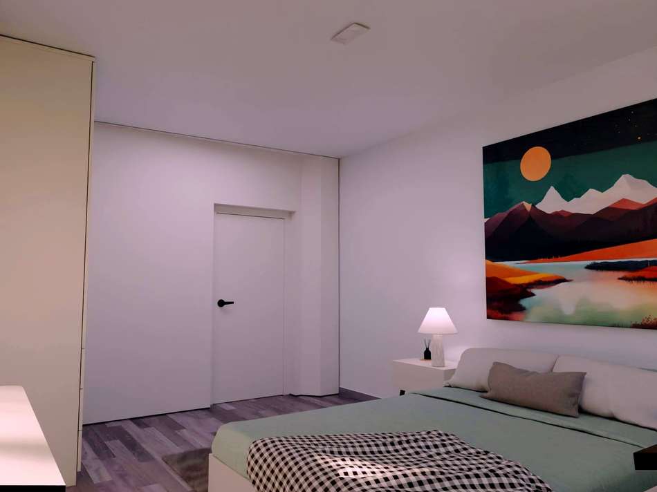 Schlafzimmer  Einrichtungsbeis