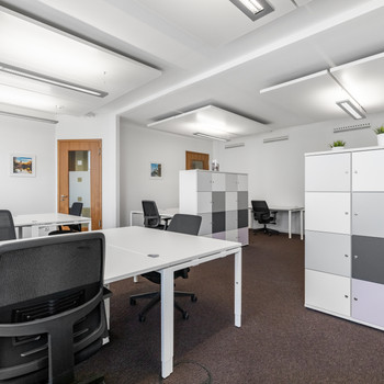 Coworking-Bereich in Regus Theresienhöhe