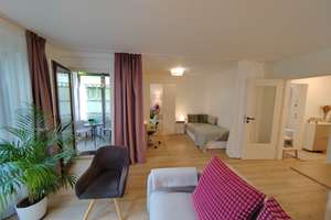 Modernes, vollmöbliertes 1,5-Zimmer-Apartment mit großer Terrasse in München-Neuhadern (U6-Nähe) – Wolkerweg 10, 81375 Neuhadern, München – Vorschaubild 4