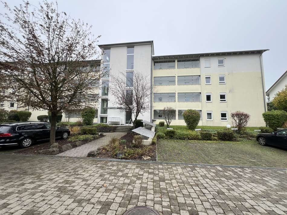 1 Blick auf die Wohnanlage