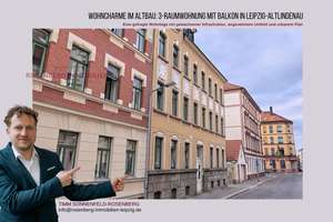 Attraktive 3-Raumwohnung mit Balkon und Stellplatz in attraktiver Lage in Leipzig-Altwest / Lindenau – Dürrenberger 15 WE06, 4177 Altlindenau, Leipzig – Vorschaubild 1