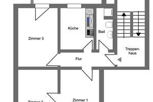 Stilvoll sanierte 3-Zimmer Wohnung mit Balkon & Einbauküche - provisionsfrei direkt vom Eigentümer – Die vollständige Adresse der Immobilie erhältst du vom Anbieter., 44793 Hordel, Bochum – Vorschaubild 13
