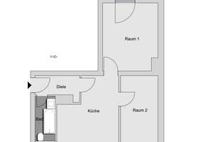 2-Zimmer-Wohnung in Braunschweig westliches Ringgebiet – Gabelsbergerstr. 17, 38118 Westliches Ringgebiet, Braunschweig – Vorschaubild 4