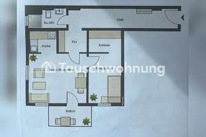 Tauschwohnung: Kleine 2-Raum Wohnung in Johannstadt