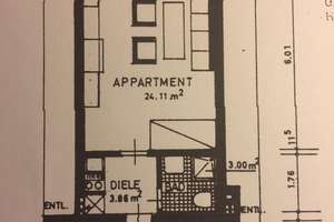 1-Zimmer-Apartment im Herzen von Bielefeld-Theesen – Kahler Krug 18a, 33739 Jöllenbeck, Bielefeld – Vorschaubild 8