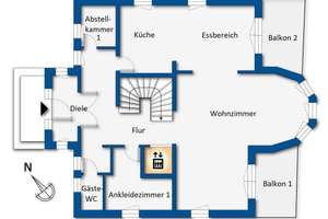 Luxusvilla mit Bootsliegeplatz: Erdwärmeheizung, Klima, Aufzug und mehr – Die vollständige Adresse der Immobilie erhältst du vom Anbieter., 12559 Müggelheim, Berlin – Vorschaubild 12