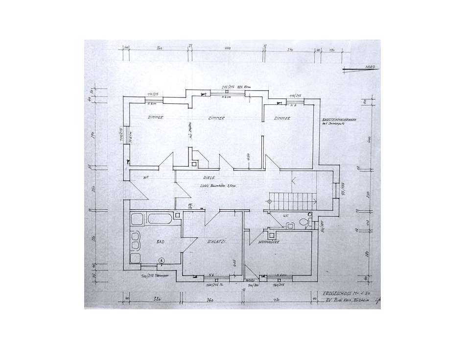 Grundriss Erdgeschoss 
