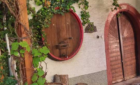 Geräumiges 3 Seiten Winzergut bestehend aus 2 Häusern und großräumigen Nebengebäuden