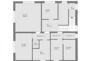 Zweifamilienhaus mit Einliegerwohnung, drei Garagen und tollem Garten – Freyung-Grafenau (Kreis) – Vorschaubild 17