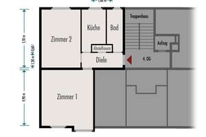 Solide Kapitalanlage: 2 Zi-Wohnung nahe Volkspark - Haus energetisch-saniert (Klasse C) - mit Aufzug – Die vollständige Adresse der Immobilie erhältst du vom Anbieter., 10715 Wilmersdorf, Berlin – Vorschaubild 10