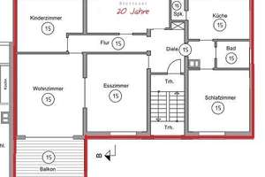 Nur als Kapitalanlage: gut vermietete 5-Zimmer-Wohnung in Reutlingen – Burkhardt+Weber-Straße 67, 72760 Reutlingen-Mitte, Reutlingen – Vorschaubild 26