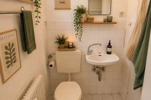 Ruhiges 1-Zi.-Appartement mit tollem S/O-Balkon, unverbaubarem Ausblick und Garage – Die vollständige Adresse der Immobilie erhältst du vom Anbieter., 70619 Riedenberg, Stuttgart – Vorschaubild 12