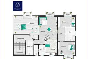 Exklusives Penthouse mit Galerie, Dachterrasse & Whirlpool in Ingolstadt – Die vollständige Adresse der Immobilie erhältst du vom Anbieter., 85055 Nordost, Ingolstadt – Vorschaubild 13