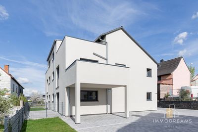Moderne KfW 40 Obergeschosswohnung mit Balkon – Erstbezug in Schönenberg-Kübelberg